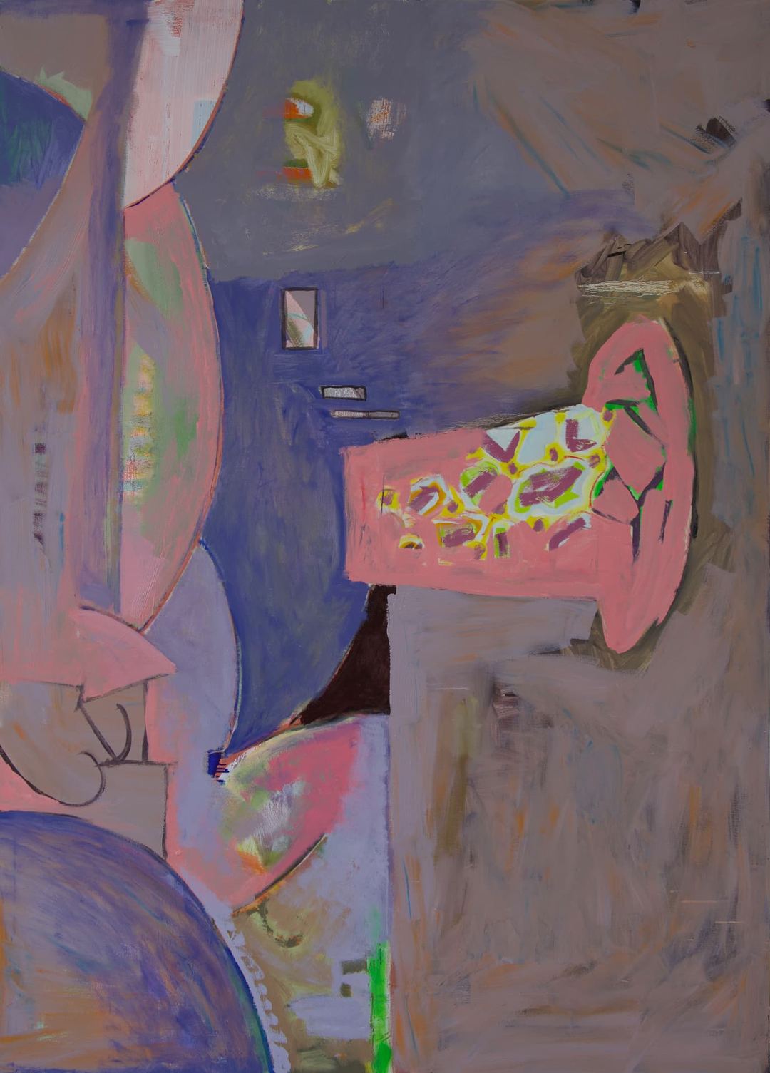Habwa, Innen — Oil on canvas by Eyad Sbeigh, 2026