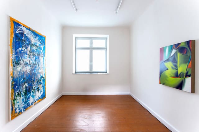 Many Trees Surround My House by Eyad Sbeigh — installation view 7, Plan D, Düsseldorf, 2025