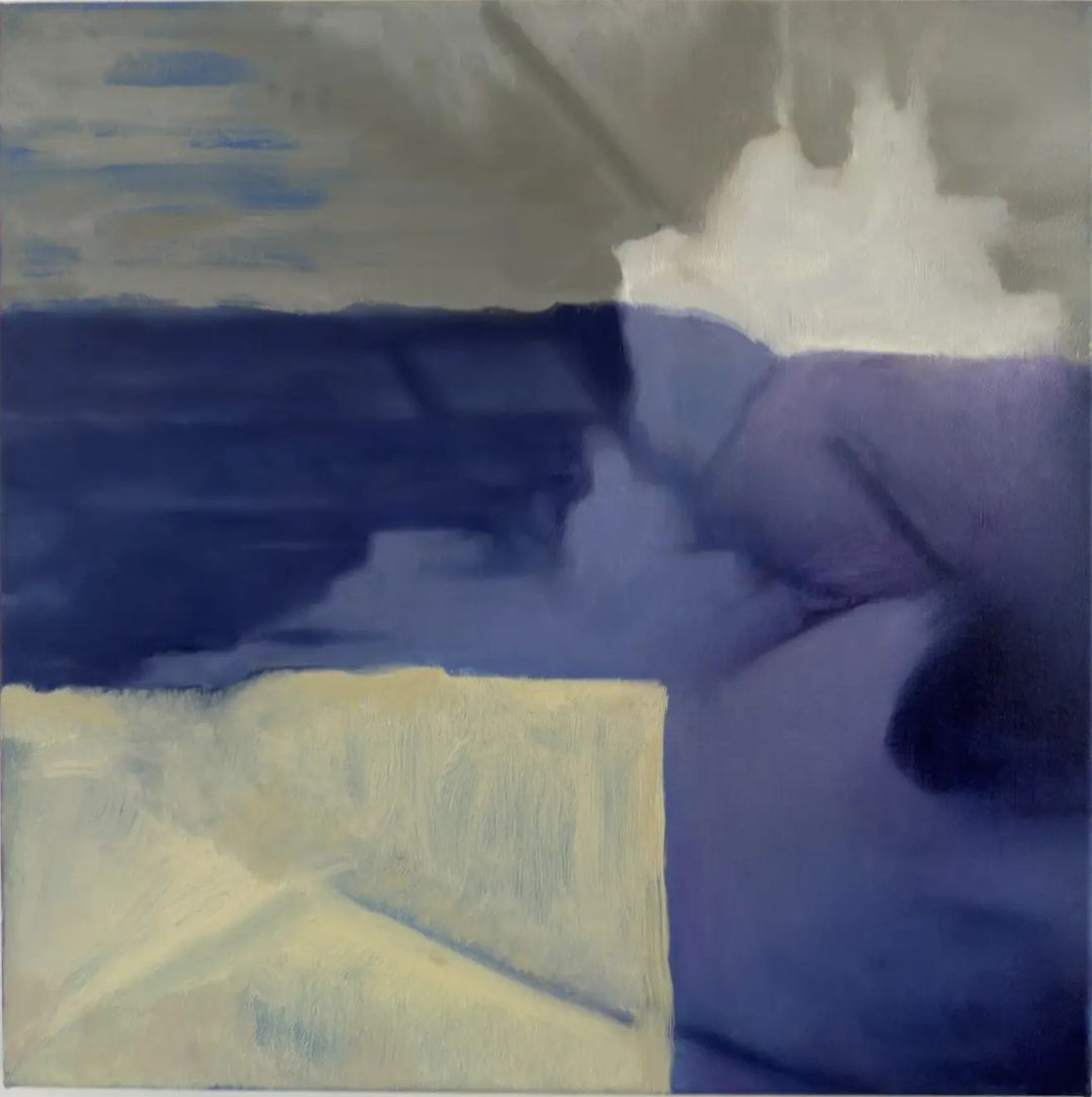Einfall — Oil on canvas by Eyad Sbeigh, 2026