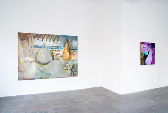 Many Trees Surround My House by Eyad Sbeigh — installation view 2, Plan D, Düsseldorf, 2025